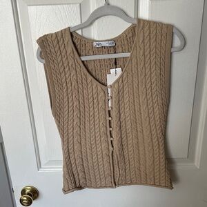 NWT Zara Sweater Vest